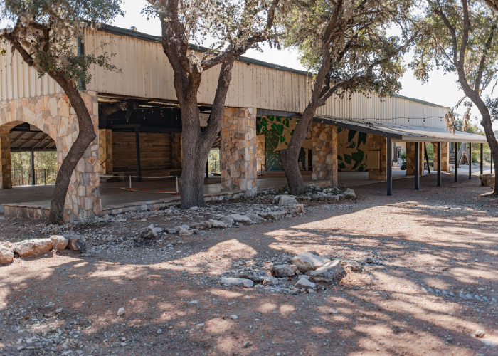 PAVILION - Capacity 600 - Available August to May only - Outdoor covered meeting space with wifi and full AV capabilities